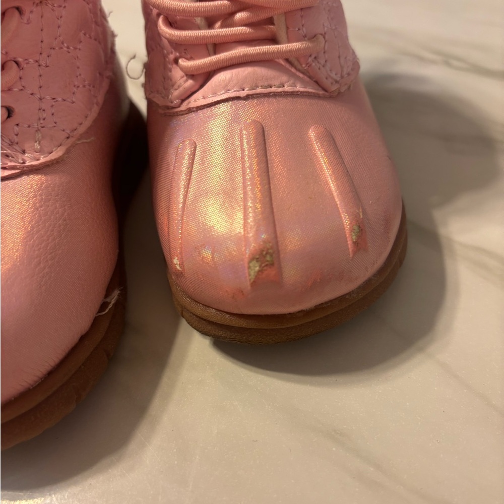 Cat & Jack Toddler Pink Boots Size 3 Fair Condition - Picture 4 of 8